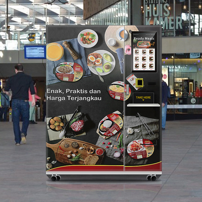 Komercyjny automat do sprzedaży żywności z kuchenką mikrofalową o mocy 6000 W