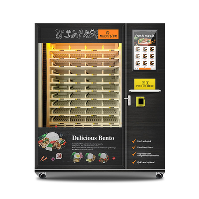 120 pudełek o dużej pojemności Automat do sprzedaży żywności z funkcją chłodzenia i grzania