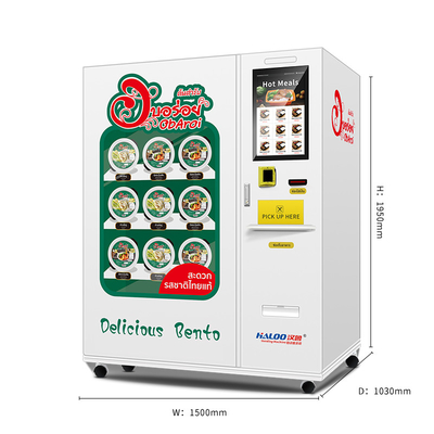 Minus 20 stopni celsjusza Prep mrożone posiłki Bento śniadanie pudełko na lunch pierogi automat sprzedający żywność z funkcją szybkiego podgrzewania