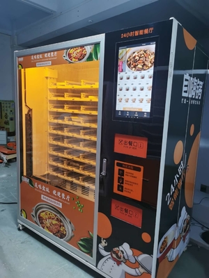 Mrożone posiłki ze świeżej żywności podgrzewane w kuchence mikrofalowej niestandardowy automat sprzedający