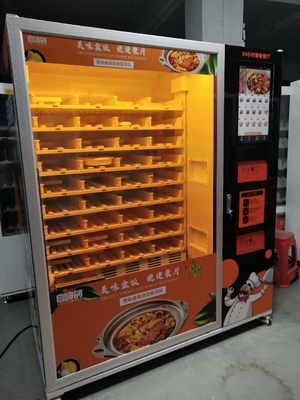 Automat do sprzedaży żywności o wysokiej wydajności grzewczej z kuchenką mikrofalową