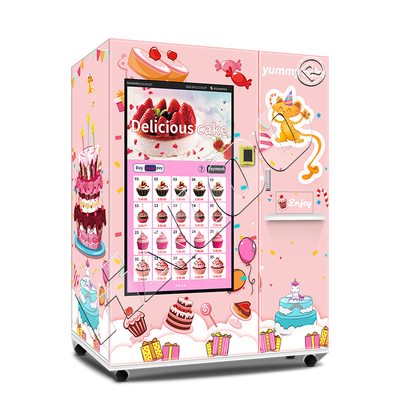 Wytwórca maszyny do sprzedaży Haloo Reklama 21,5 cali Smart Touch Screen Maszyna do sprzedaży ciast