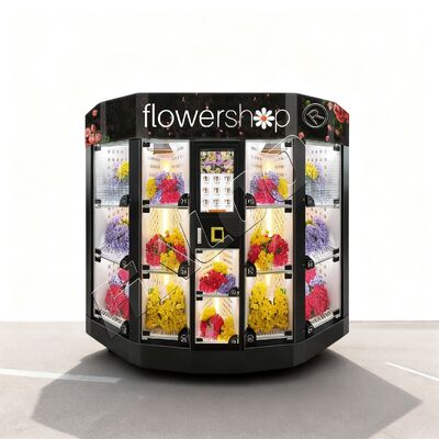 Haloo 14-lattice Customized Logo Flower Vending Machine Dary Flower Holding Machine Z funkcją chłodzenia