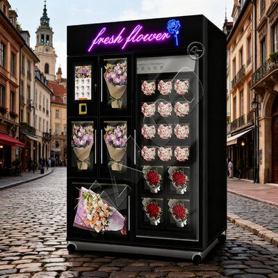 Haloo Vending Machine Supplie R20 Locker Touch Screen Kwiatówka