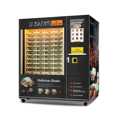 Haloo Hot Food Vending Machine Samoobsługa Obiad Bento z funkcją ogrzewania Duża pojemność Food Vending Machine