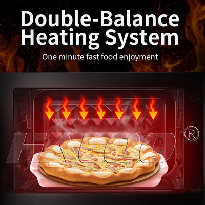 Maszyna do sprzedaży pizzy z 49-calowym ekranem dotykowym i pełną stalową ramą drzwi, zdolna do zamrażania do -18 °C