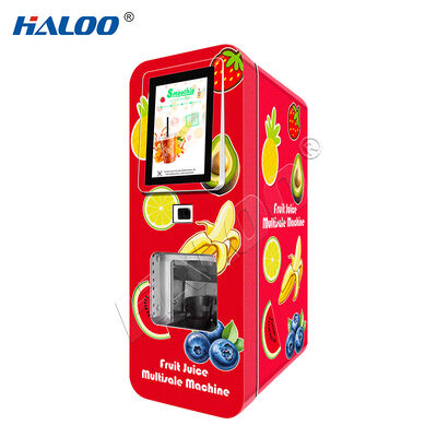 Haloo Fully Automatic Desktop Fresh Fruit Smoothie Blender, 10.1-inch Touchscreen Smoothie Vending Machine with SDK development capabilities