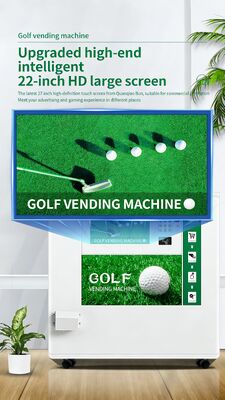 Haloo 22 inch advertising intelligent high-definition screen outdoor golf vending machine with large capacity automatic serve