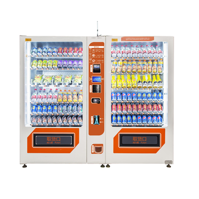 Chłodzony automatyczny automat na zimne napoje do napojów i przekąsek