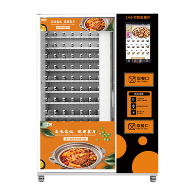 Automat do ogrzewania mikrofalowego Automat do gorącej żywności Automat do sprzedaży zup