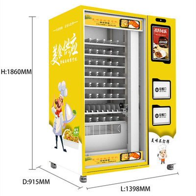 Automat do podgrzewania pudełek na lunch Automat do przygotowywania posiłków Automat do sprzedaży ryżu
