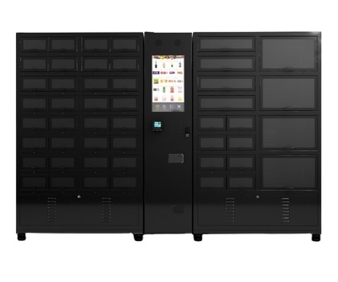 Dostosowany rozmiar szafki Ciasto Mięso Kwiat Owoce morza Szafka chłodnicza Vending Machine