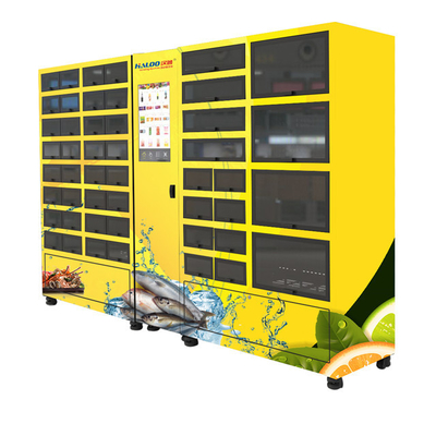 Samoobsługowy automatyczny automat do szafek z chłodzeniem chłodniczym 4 ℃