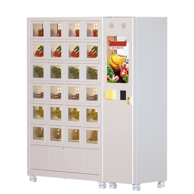 Samoobsługowy automatyczny automat do szafek z chłodzeniem chłodniczym 4 ℃