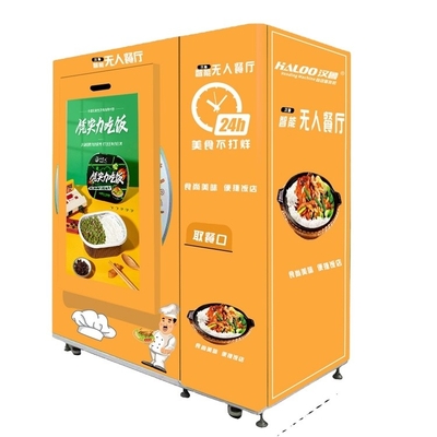 Automatyczny automat do sprzedaży mrożonek z kuchenką mikrofalową do pudełka Bento