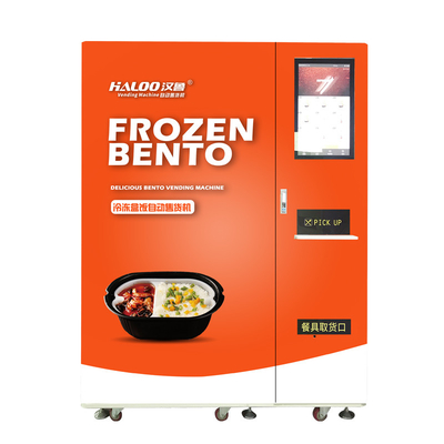 Automatyczny automat do sprzedaży mrożonek z kuchenką mikrofalową do pudełka Bento
