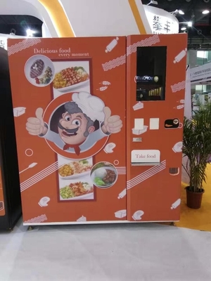 Pojedynczy automat sprzedający gorącą żywność Mircowave o mocy 3500 W OEM
