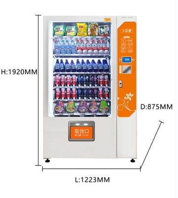 Automat z butelkami wody Automat Coca Cola