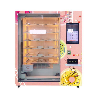 Lodówka Automat do sprzedaży świeżych ciast, automaty z napojami i przekąskami OEM