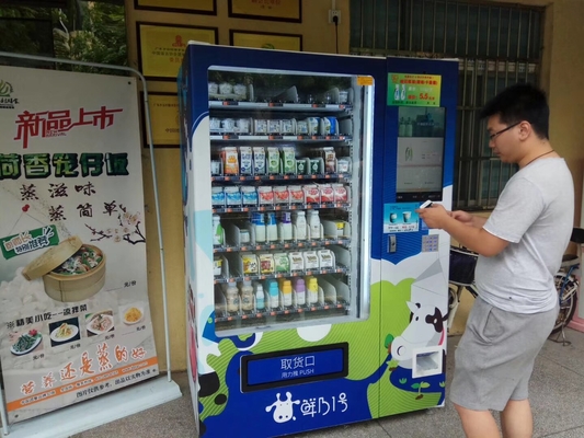 OEM Automat do sprzedaży świeżych owoców Combo z siecią Locker 4G
