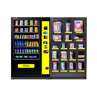 Drink Snack Combo Vending Machine ODM z 6 szufladami 7 kanałów