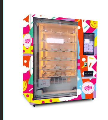 Inteligentny automat do ciastek z cyfrowym kubkiem Lodówka automat do ciastek z windą