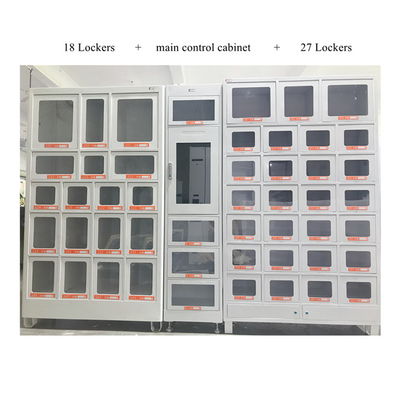 Automat do sprzedaży świec Smart Locker z automatem do sprzedaży 27 szafek