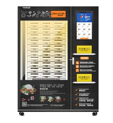 Automat do sprzedaży gorących kanapek Automat do burgerów z kuchenką mikrofalową
