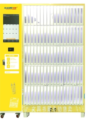 Automat do sprzedaży książek stacjonarnych w temperaturze pokojowej z 90 szafkami